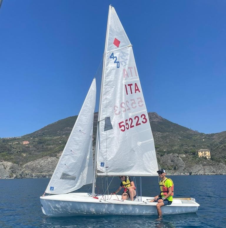 Sailing in Levanto